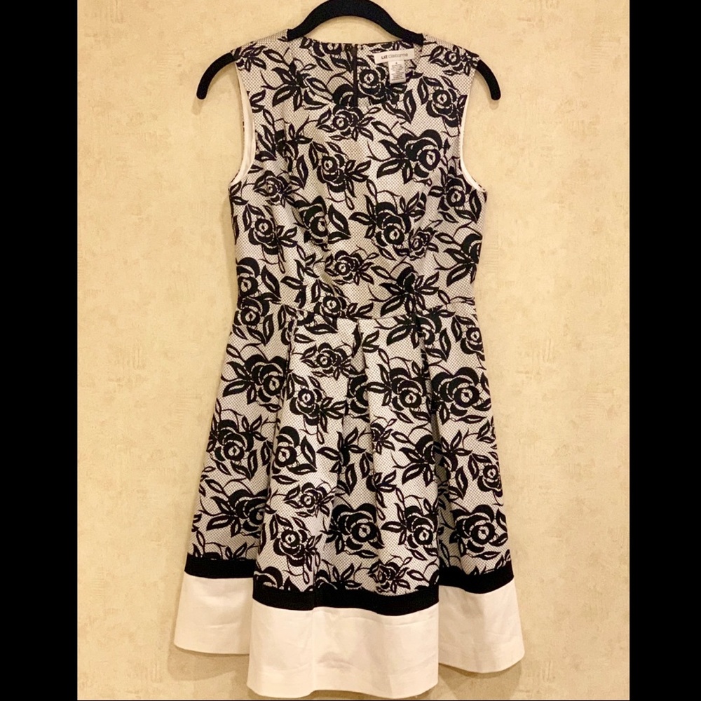 FLORAL, LACE PRINT DRESS